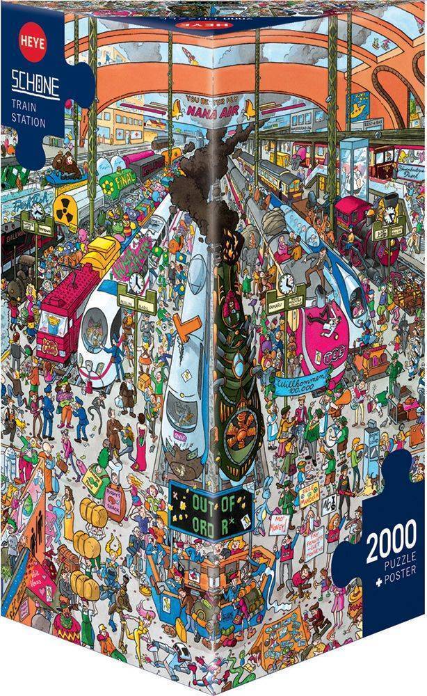 TRAIN STATION HEYE 2000 ΚΟΜΜΑΤΙΑ ΤΡΙΓΩΝΟ ΚΟΥΤΙ (29730)