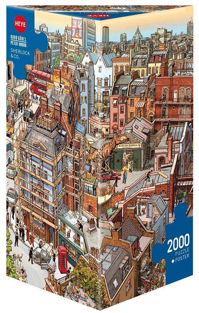 GOBEL AND KNORR SHERLOCK AND GO HEYE 2000 ΚΟΜΜΑΤΙΑ ΤΡΙΓΩΝΟ ΚΟΥΤΙ (29753)