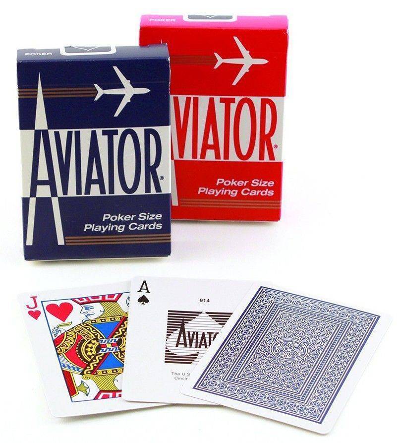 AVIATOR ΤΡΑΠΟΥΛΑ AVIATOR STANDARD INDEX ΧΑΡΤΙΝΗ ΜΠΛΕ