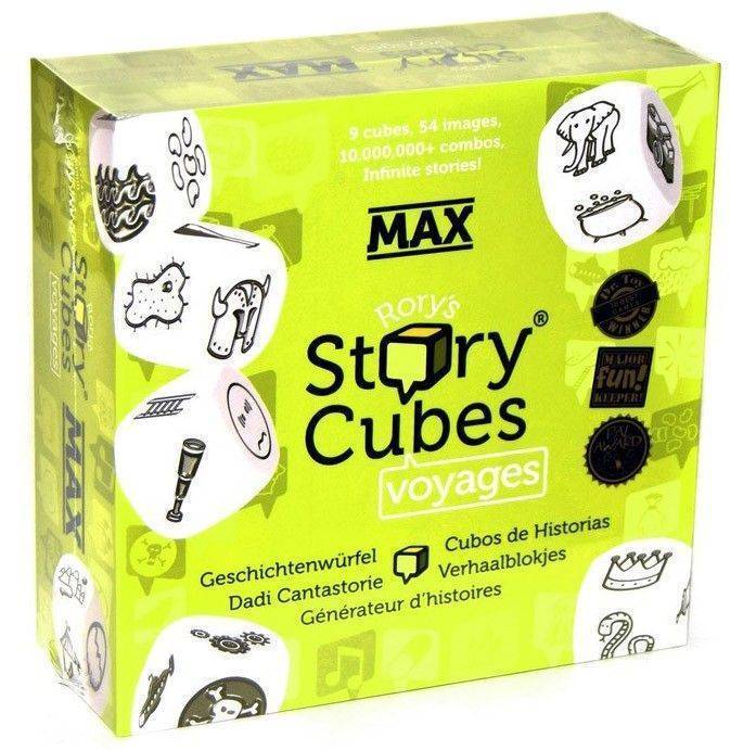 ΚΥΒΟΙΣΤΟΡΙΕΣ STORY CUBES: VOYAGES MAX CUBES