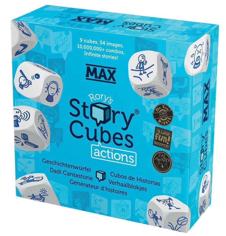 ΚΥΒΟΙΣΤΟΡΙΕΣ STORY CUBES: ACTIONS MAX CUBES