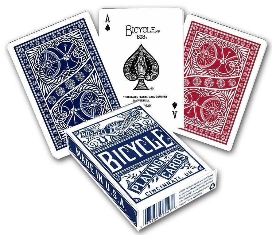 ΤΡΑΠΟΥΛΑ BICYCLE CHAINLESS STANDARD INDEX ΧΑΡΤΙΝΗ ΜΠΛΕ