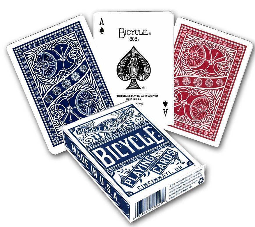 ΤΡΑΠΟΥΛΑ BICYCLE CHAINLESS STANDARD INDEX ΧΑΡΤΙΝΗ KOKKINO BICYCLE