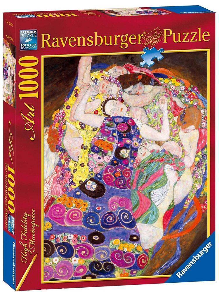 KLIMT Η ΠΑΡΘΕΝΟΣ RAVENSBURGER - 1000 ΚΟΜΜΑΤΙΑ RAVENSBURGER