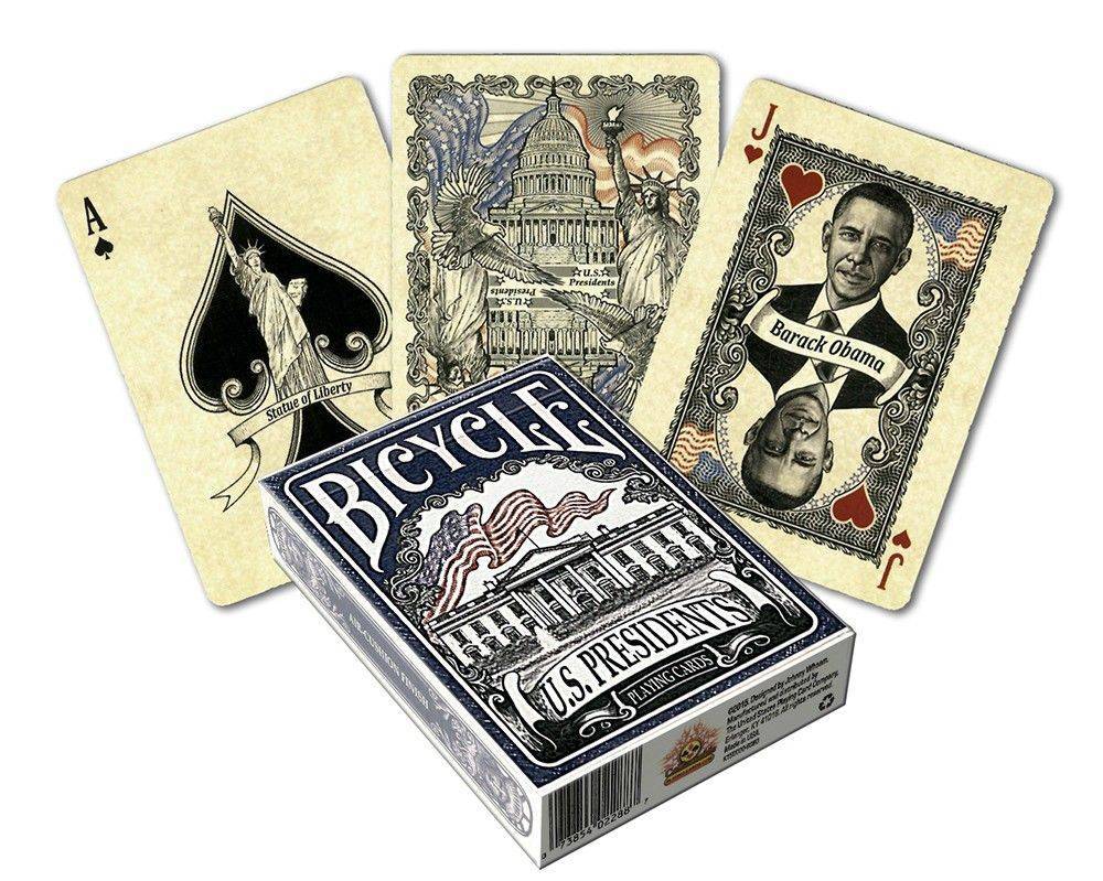 ΤΡΑΠΟΥΛΑ BICYCLE U.S. PRESIDENTS ΧΑΡΤΙΝΗ ΚΟΚΚΙΝΟ BICYCLE