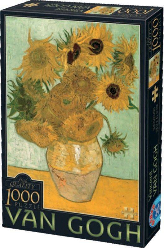 D-TOYS ΗΛΙΟΤΡΟΠΙΑ VAN GOGH D-TOYS 1000 ΚΟΜΜΑΤΙΑ (66916-01)