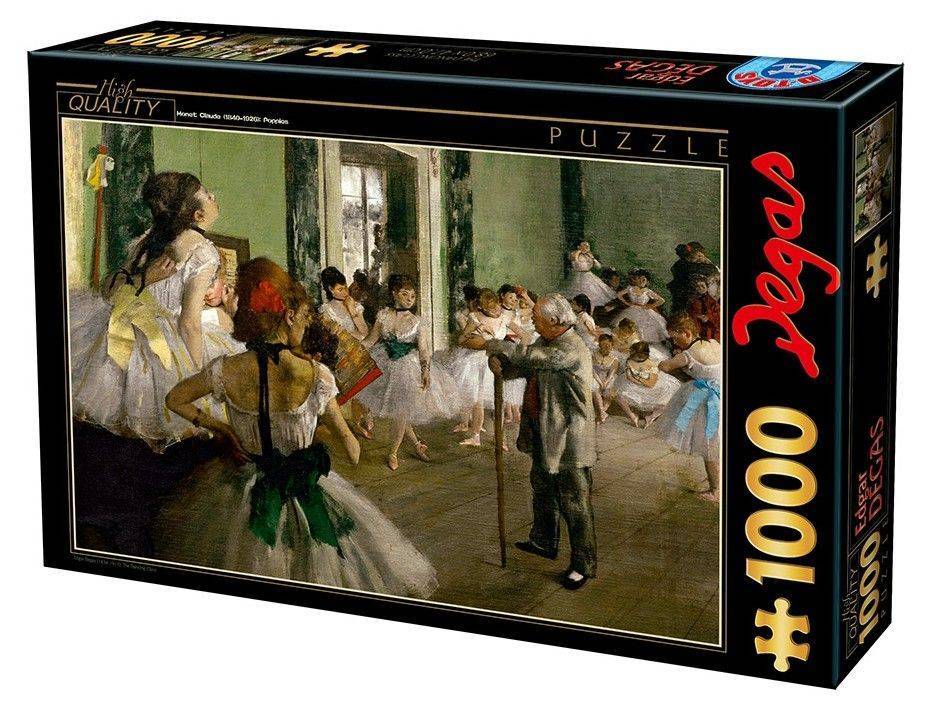 D-TOYS 9+ΜΠΑΛΕΤΟ EDGAR DEGAS D-TOYS 1000 ΚΟΜΜΑΤΙΑ (72801-2)