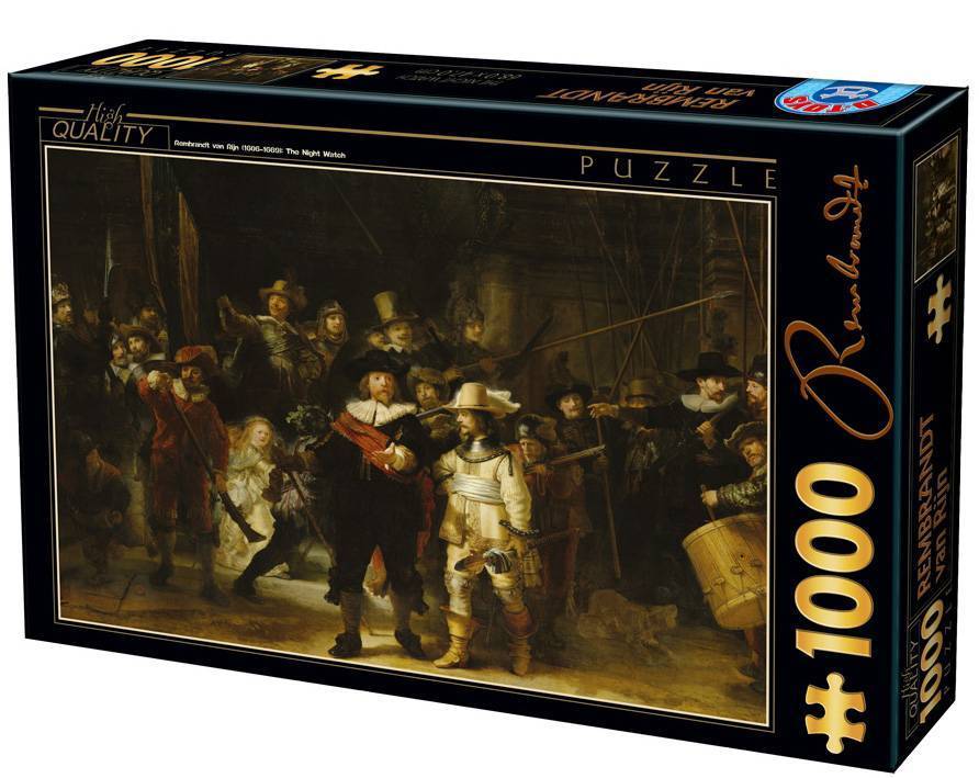 ΝΥΧΤΕΡΙΝΗ ΠΕΡΙΠΟΛΟΣ REMBRANDT D-TOYS 1000 ΚΟΜΜΑΤΙΑ