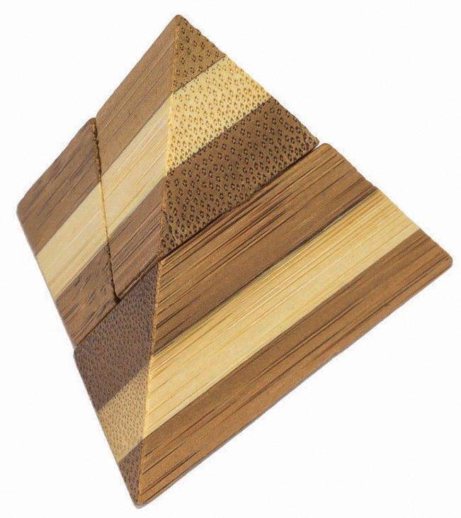 ΓΡΙΦΟΣ PROFESSOR PUZZLE MINI BAMBOOS PYRAMID PROFESSOR PUZZLE