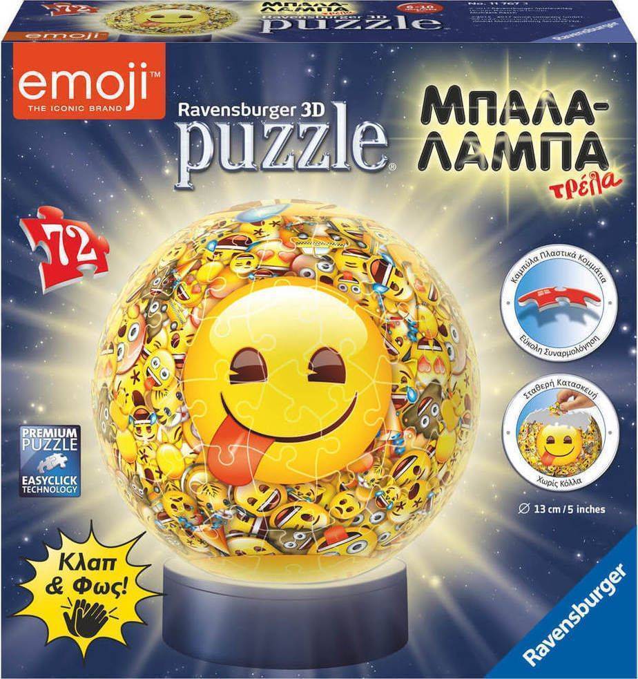 ΜΠΑΛΑΛAΜΠΑ ΤΡEΛΑ EMOJI RAVENSBURGER 72 ΚΟΜΜΑΤΙΑ RAVENSBURGER