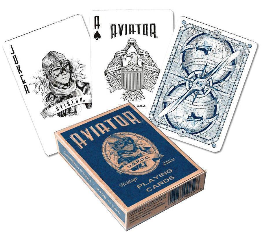ΤΡΑΠΟΥΛΑ AVIATOR HERITAGE DECK ΧΑΡΤΙΝΗ AVIATOR