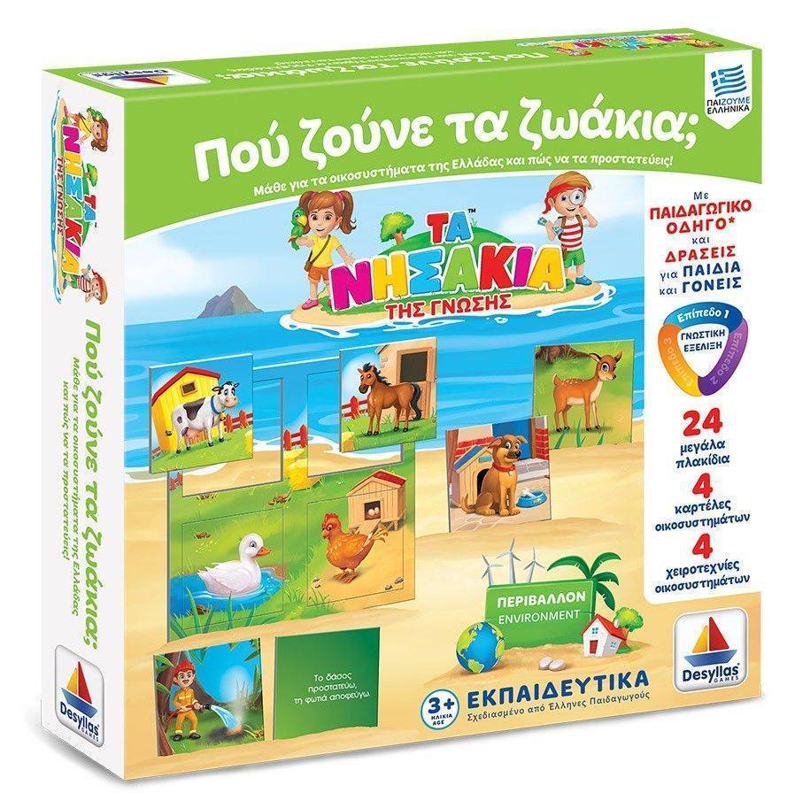 ΠΟΥ ΖΟΥΝΕ ΤΑ ΖΩΑΚΙΑ ΔΕΣΥΛΛΑΣ