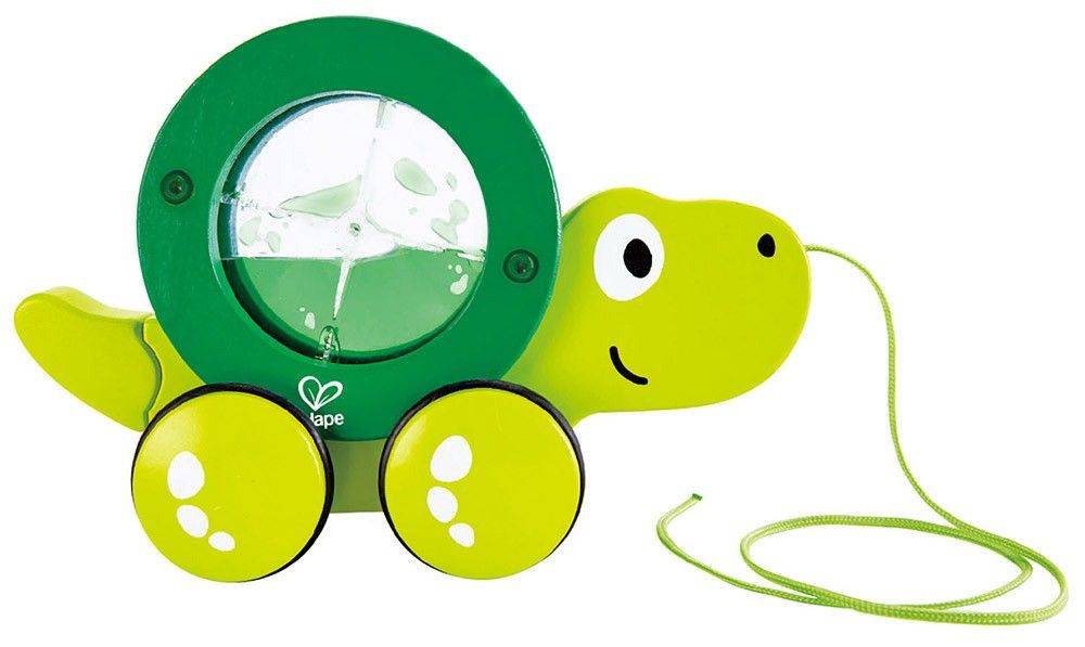 ΞΥΛΙΝΗ ΣΥΡΟΜΕΝΗ ΧΕΛΩΝΑ HAPE TITO PULL ALONG HAPE