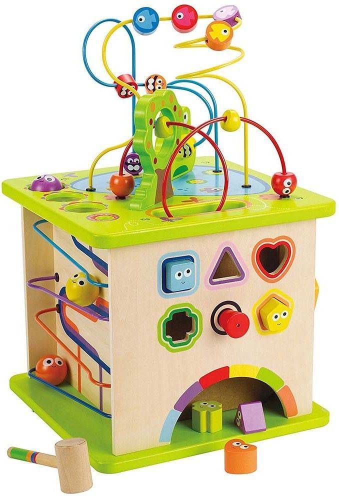 ΚΥΒΟΣ ΔΡΑΣΤΗΡΙΟΤΗΤΩΝ HAPE COUNTRY CRITTERS PLAY CUBE 10ΤΜΧ