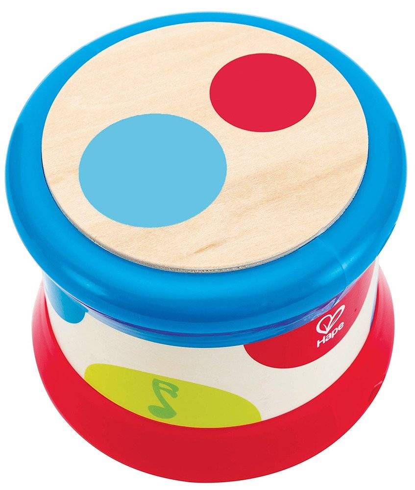 ΞΥΛΙΝΟ ΤΥΜΠΑΝΟ ΚΑΙ ΔΗΜΙΟΥΡΓΟΣ ΗΧΩΝ HAPE EARLY MELODIES BABY DRUM HAPE