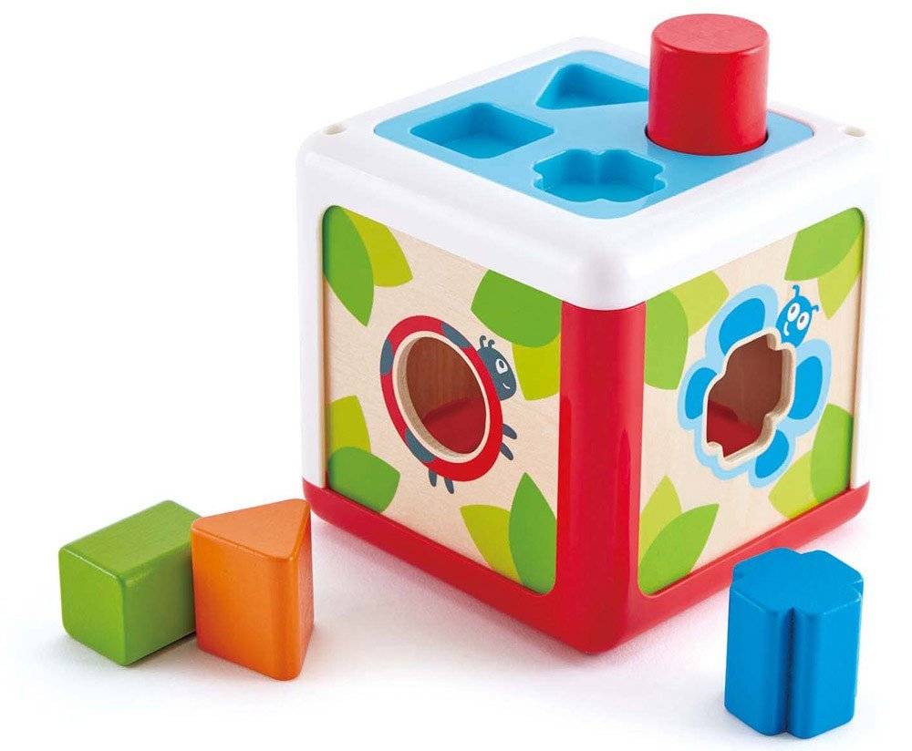 ΚΥΒΟΣ ΜΑΘΑΙΝΩ ΤΑ ΣΧΗΜΑΤΑ HAPE EARLY EXPLORER SHAPE SHORTING BOX HAPE