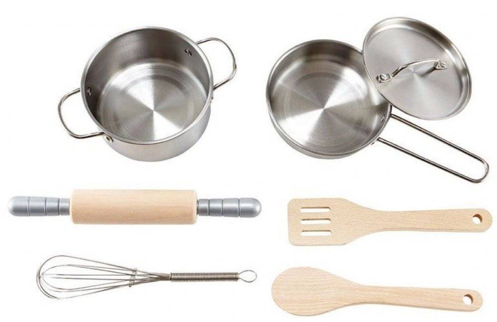 ΣΕΤ ΚΑΤΣΑΡΟΛΕΣ ΚΑΙ ΑΞΕΣΟΥΑΡ ΜΑΓΕΙΡΕΜΑΤΟΣ HAPE CHEF'S COOKING SET HAPE