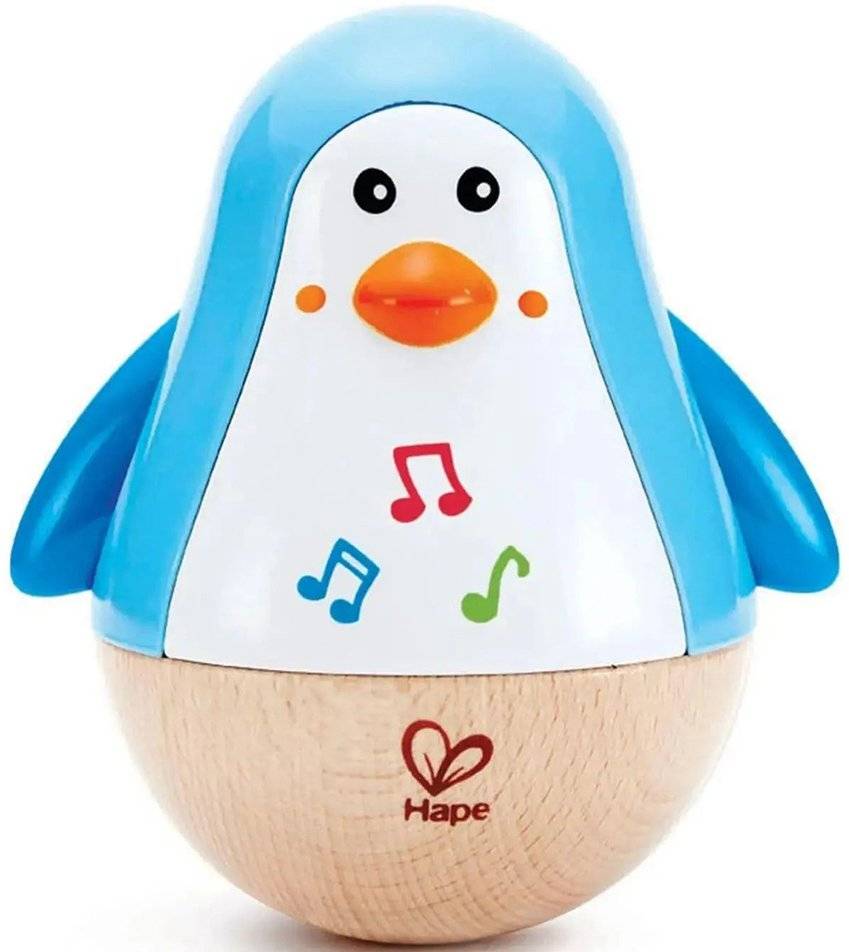 ΜΟΥΣΙΚΟΣ ΠΙΓΚΟΥΙΝΟΣ HAPE PENGUIN MUSICAL WOBBLER HAPE