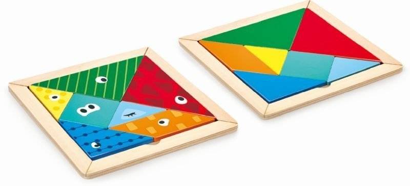 ΞΥΛΙΝΟ TANGRAM HAPE EARLY EXPLORER HAPE