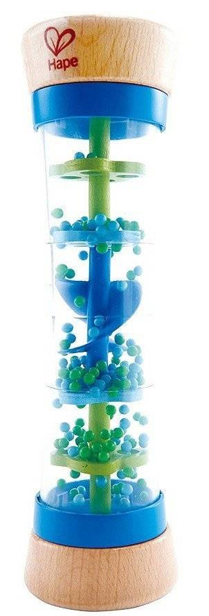 HAPE ΞΥΛΙΝΟ EARLY MELODIES HAPE BEADED RAINDROPS BLUE