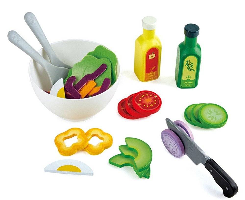 ΣΕΤ ΥΓΙΕΙΝΗΣ ΔΙΑΤΡΟΦΗΣ ΣΑΛΑΤΑ HAPE HEALTHY SALAD PLAYSET 39ΤΜΧ