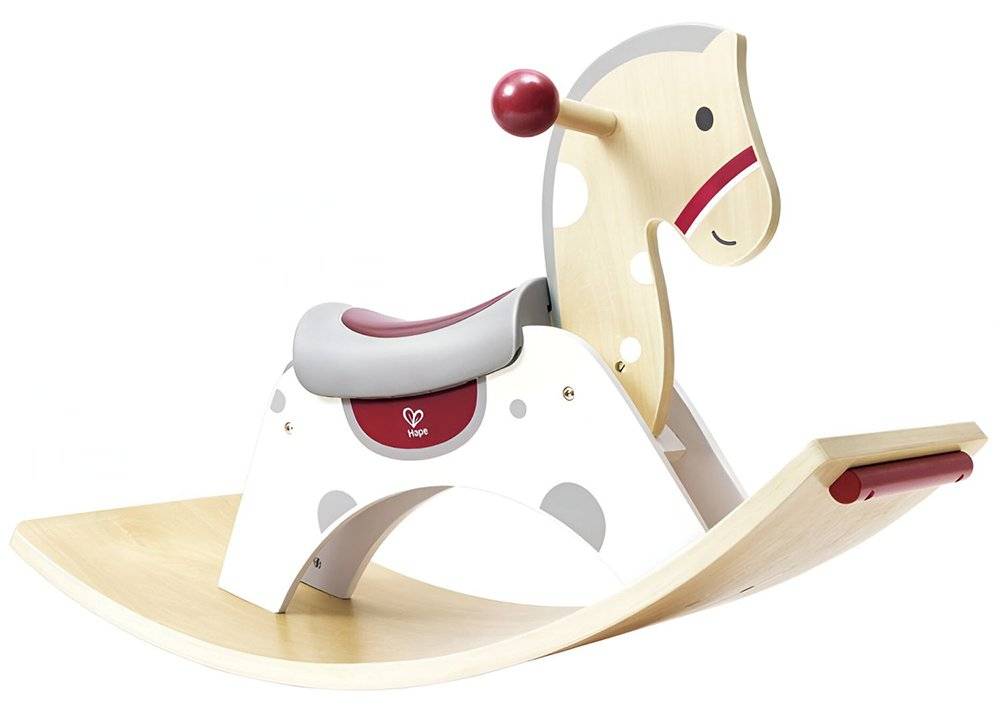 ΚΟΥΝΙΣΤΟ ΑΛΟΓΑΚΙ ΚΑΙ ΣΑΝΙΔΑ ΙΣΟΡΡΟΠΙΑΣ HAPE 2 IN 1 ROCKING HORSE HAPE