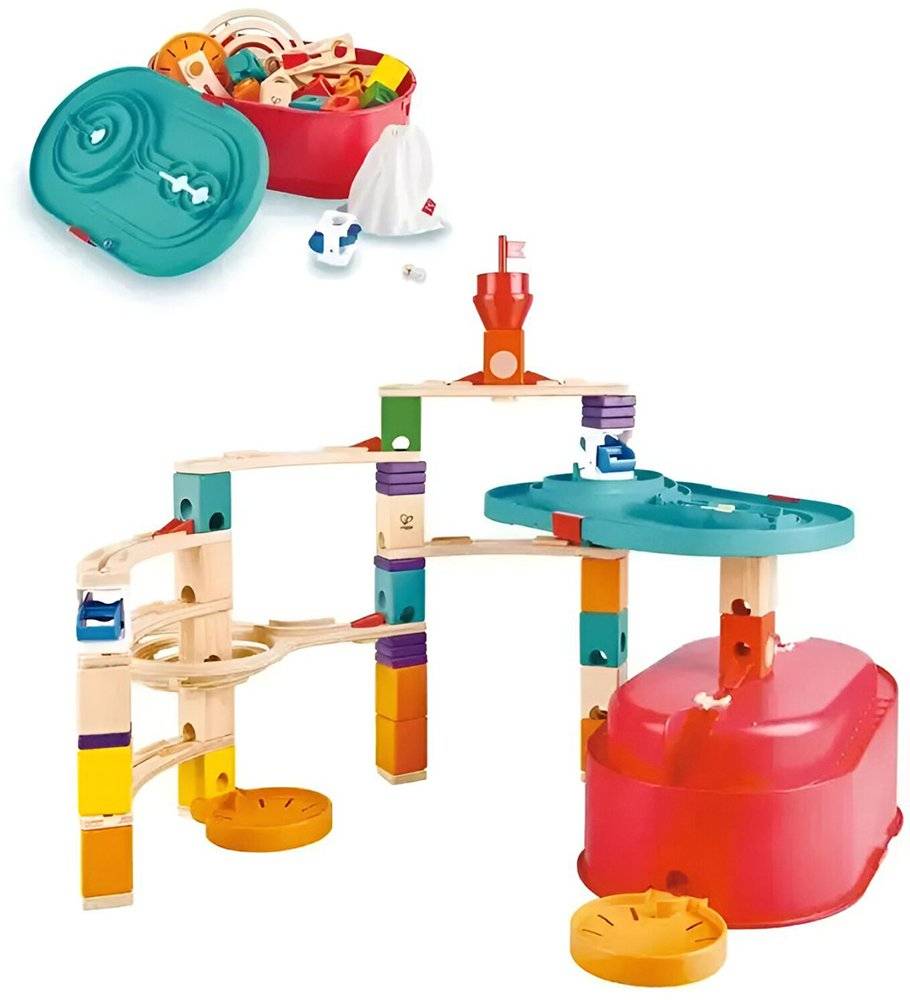 ΣΕΤ ΠΙΣΤΑ ΛΑΒΥΡΙΝΘΟΣ ΜΕ ΜΠΙΛΙΕΣ HAPE QUADRILLA STACK TRACK BUCKET SET