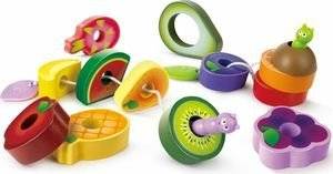 HAPE Η ΚΑΜΠΙΑ ΚΑΙ ΤΟ ΦΑΓΟΠΟΤΙ ΜΕ ΤΑ ΦΡΟΥΤΑ HAPE CATERPILLAR FRUIT FEAST SET (15 ΤΜΧ)