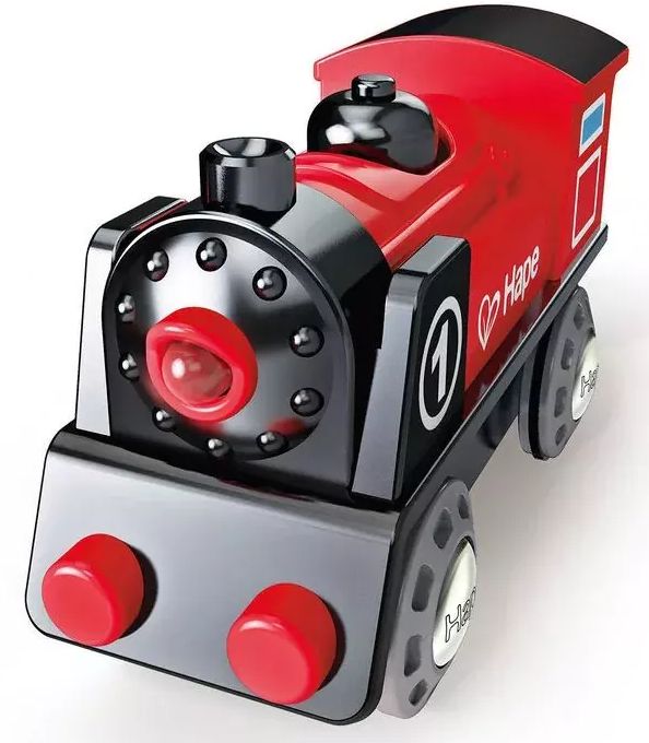 HAPE ΒΑΓΟΝΙ ΜΕ ΦΩΣ - ΚΟΥΜΠΑΚΙ ΓΙΑ ΑΛΛΑΓΗ ΚΑΤΕΥΘΥΝΣΗΣ HAPE BATTERY POWERED ENGINE NO.1