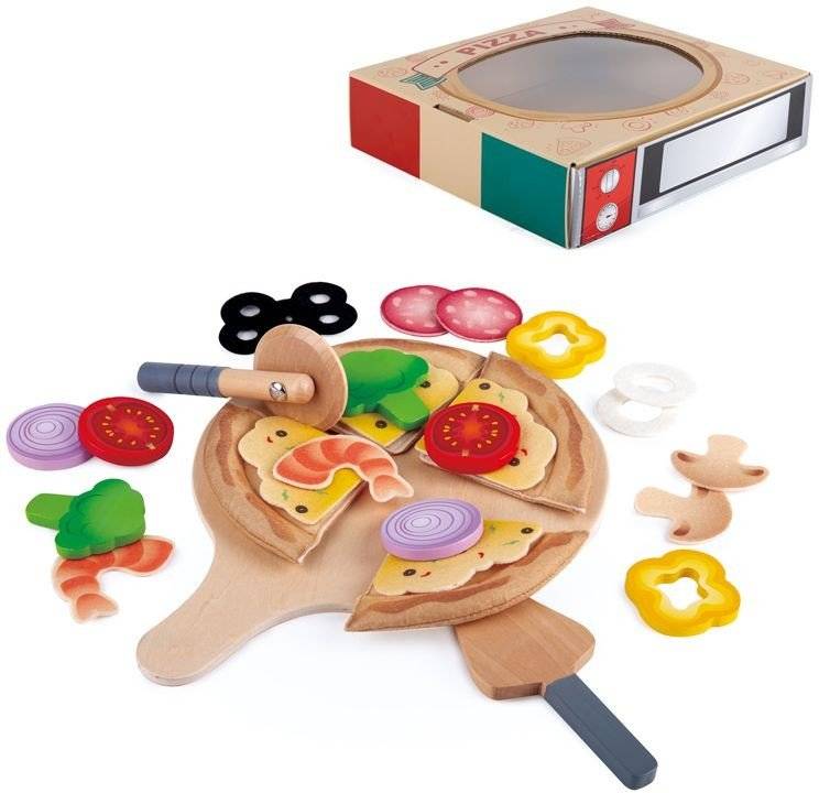 Η ΤΕΛΕΙΑ ΠΙΤΣΑ HAPE PERFECT PIZZA PLAYSET 29ΤΕΜ