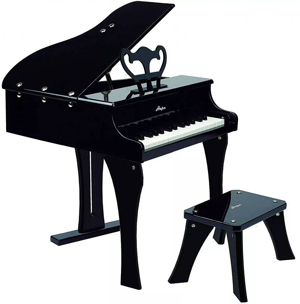 ΤΟ ΜΕΓΑΛΟ ΜΟΥ ΠΙΑΝΟ ΜΕ 30 ΠΛΗΚΤΡΑ - ΚΑΡΕΚΛΑΚΙ HAPE EARLY MELODIES HAPPY GRAND PIANO ΜΑΥΡΟ