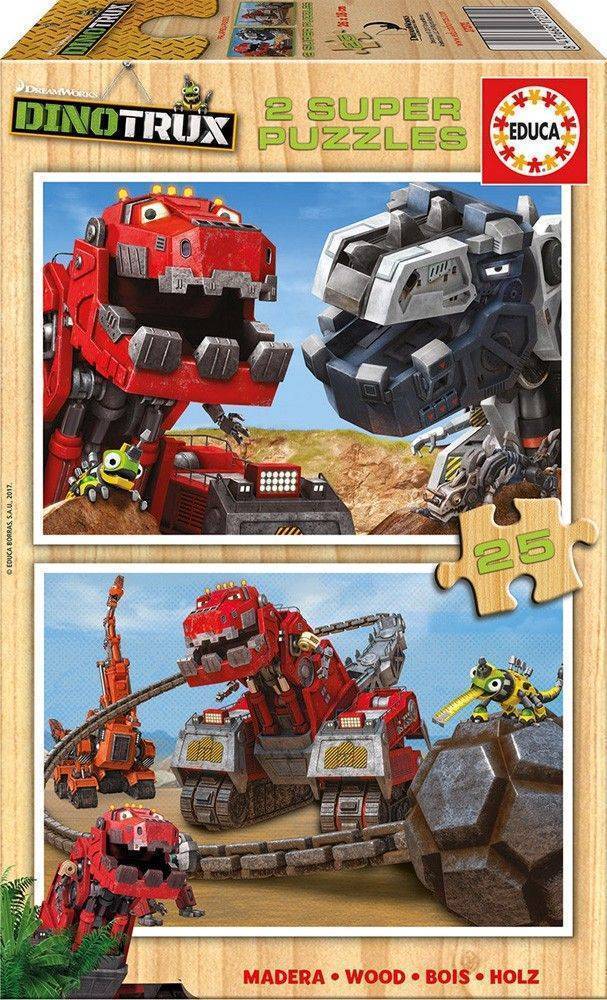 EDUCA ΠΑΖΛ EDUCA DINOTRUX 2X25TMX