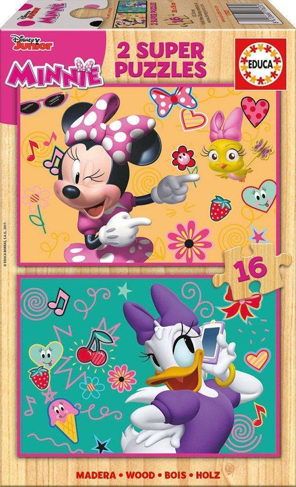 ΠΑΖΛ ΞΥΛΙΝΟ EDUCA MINNIE 32TMX EDUCA