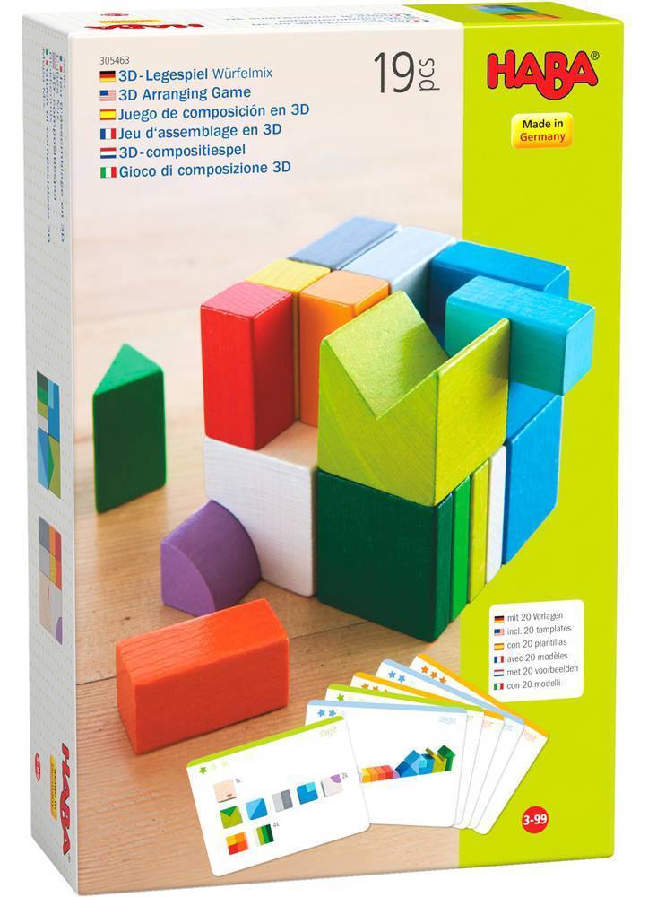 ΞΥΛΙΝΟ ΠΑΙΧΝΙΔΙ ΑΝΤΙΓΡΑΦΗΣ ΜΕ ΤΟΥΒΛΑΚΙΑ ΧΡΩΜΑΤΑ - ΣΧΗΜΑΤΑ HABA HABA