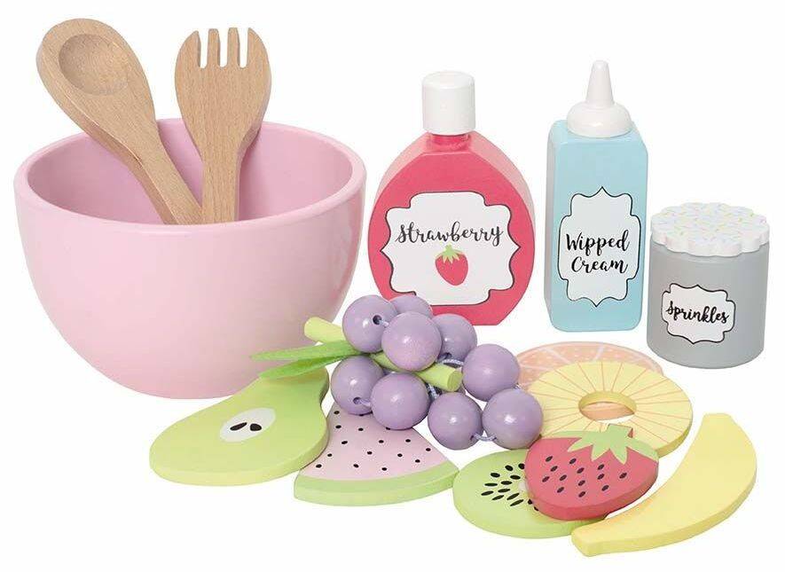 ΞΥΛΙΝΑ ΥΛΙΚΑ ΓΙΑ ΦΡΟΥΤΟΣΑΛΑΤΑ JABADABADO 13 X 13 X 8CM JABADABADO