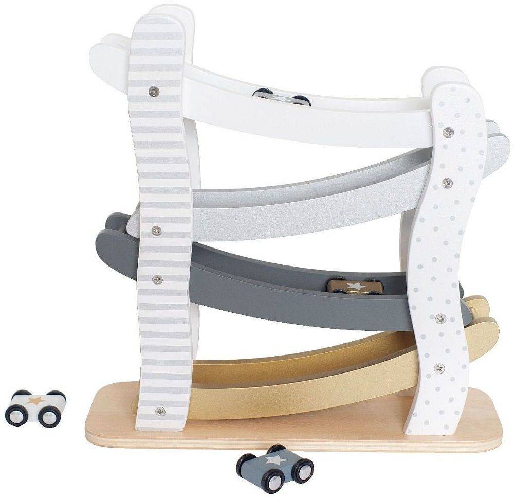 ΞΥΛΙΝΗ ΔΙΑΔΡΟΜΗ ΓΙΑ ΑΥΤΟΚΙΝΗΤΑ ΑΣΗΜΙ JABADABADO 30 X 29.5 X 10.5CM JABADABADO