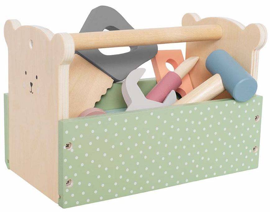 ΞΥΛΙΝΟ ΒΑΛΙΤΣΑΚΙ ΜΕ ΕΡΓΑΛΕΙΑ JABADABADO TEDDY JABADABADO