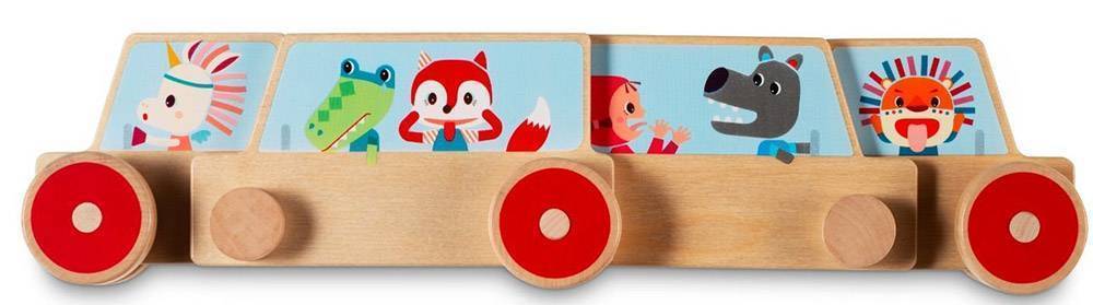 ΞΥΛΙΝΟ ΟΧΗΜΑ LILLIPUTIENS ΣΥΝΑΡΜΟΛΟΓΟΥΜΕΝΟ (LΙ83074) MATTEL