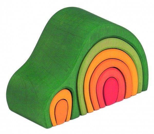 ΞΥΛΙΝΟ ΠΑΖΛ NIC ΣΠΗΛΙΕΣ 8 ΚΟΜΜΑΤΙΩΝ ΠΡΑΣΙΝΟ (523042) NIC