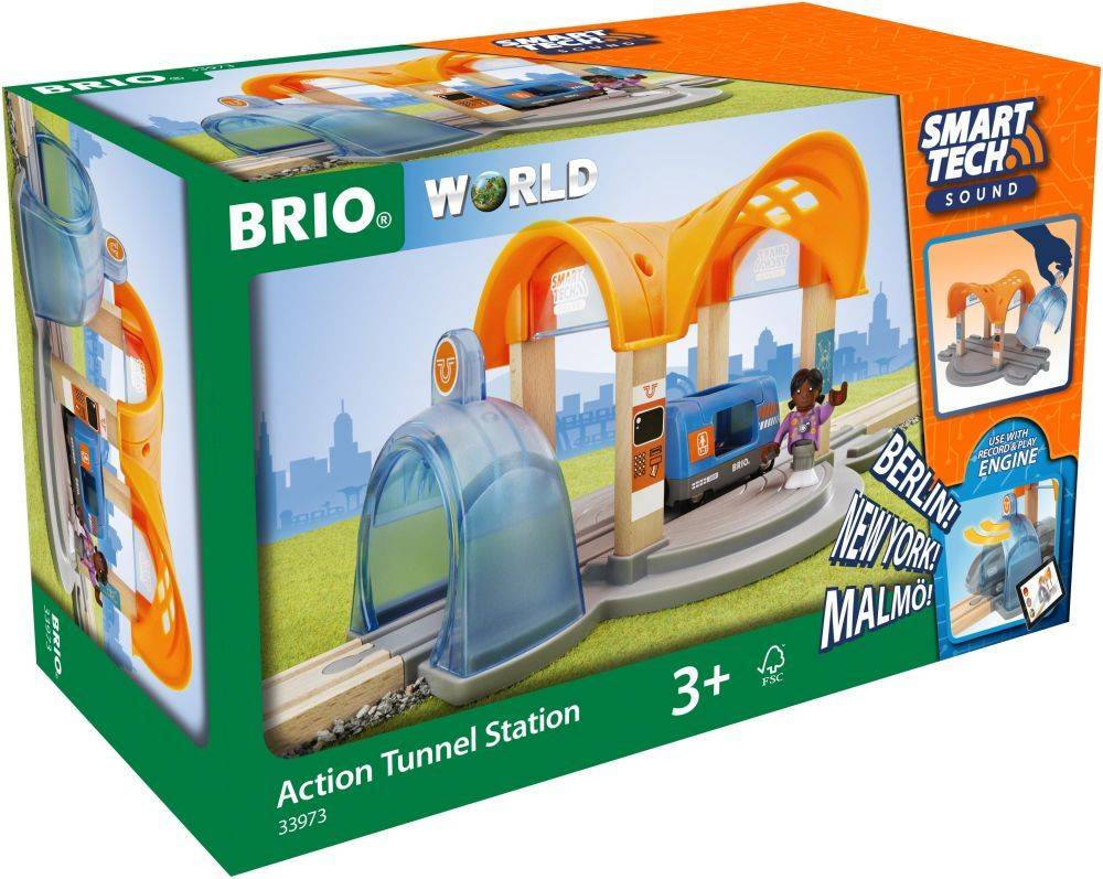 SMART TECH - ΣΤΑΘΜΟΣ ΜΕ ΤΟΥΝΕΛ BRIO 4ΤΜΧ (33973) BRIO
