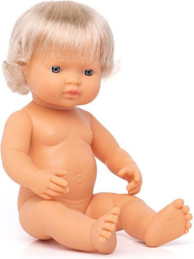MINILAND DOLLS ΚΟΥΚΛΑ CAUCASIAN GIRL MINILAND 38 CM