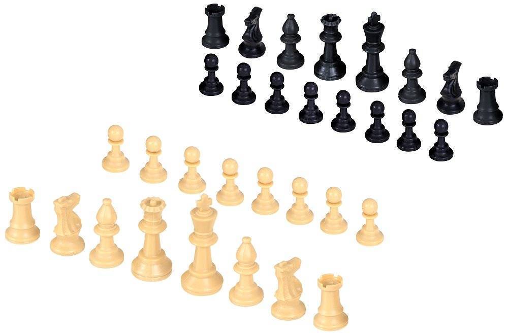 ΠΙOΝΙΑ PLATINUM GAMES ΓΙΑ ΣΚΑΚΙ ΠΛΑΣΤΙΚΑ ΜΠΕΖ ΜΑΥΡΟ 95MM PLATINUMGAMES