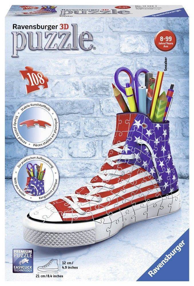 SNEAKER USA FLAG RAVENSBURGER 108 ΚΟΜΜΑΤΙΑ (21 X 12 CM) RAVENSBURGER