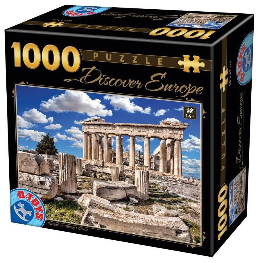 PUZZLE D-TOYS DISCOVER EUROPE 1000 ΚΟΜΜΑΤΙΑ