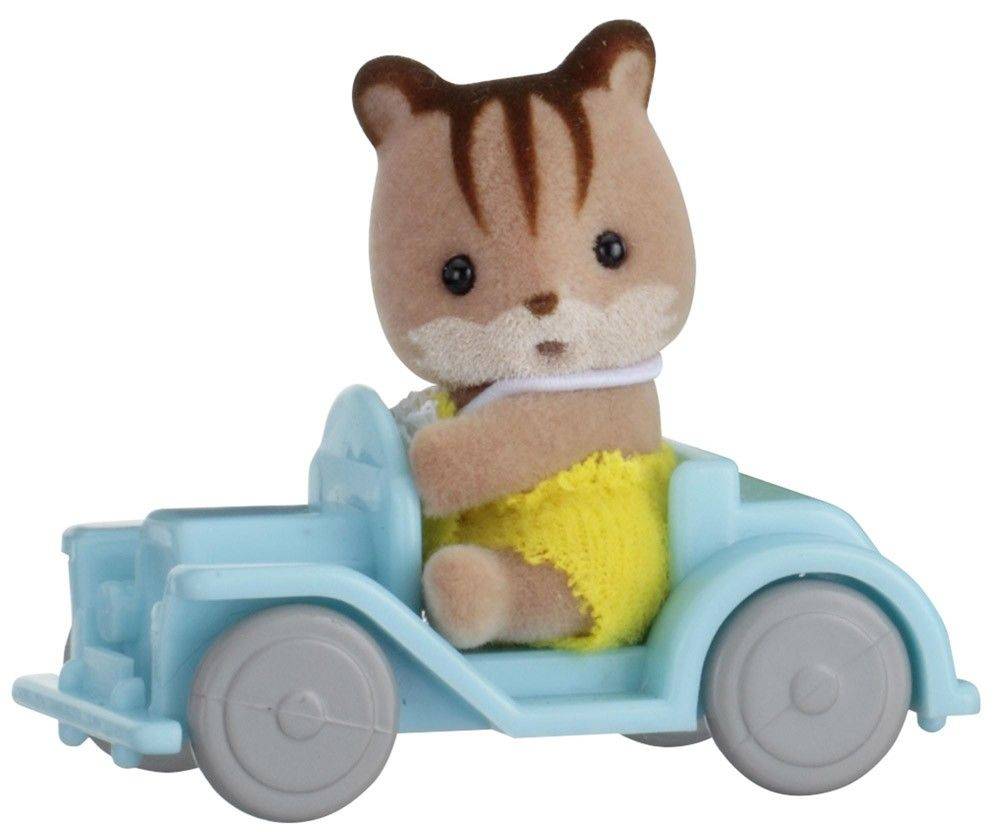 SYLVANIAN FAMILIES ΜΩΡΟ ΚΑΙ ΑΥΤΟΚΙΝΗΤΟ BABY CARRY CASE (SQUIRREL ON CAR) (5203) EPOCH