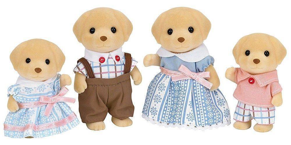 SYLVANIAN FAMILIES ΣΚΥΛΑΚΙΑ YELLOW LABRADOR FAMILY (5182)