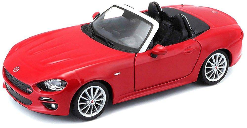 FIAT 124 SPIDER BBURAGO PLUS ΜΕΤΑΛΛΙΚΟ ΑΝΤΙΓΡΑΦΟ 1:24 BBURAGO