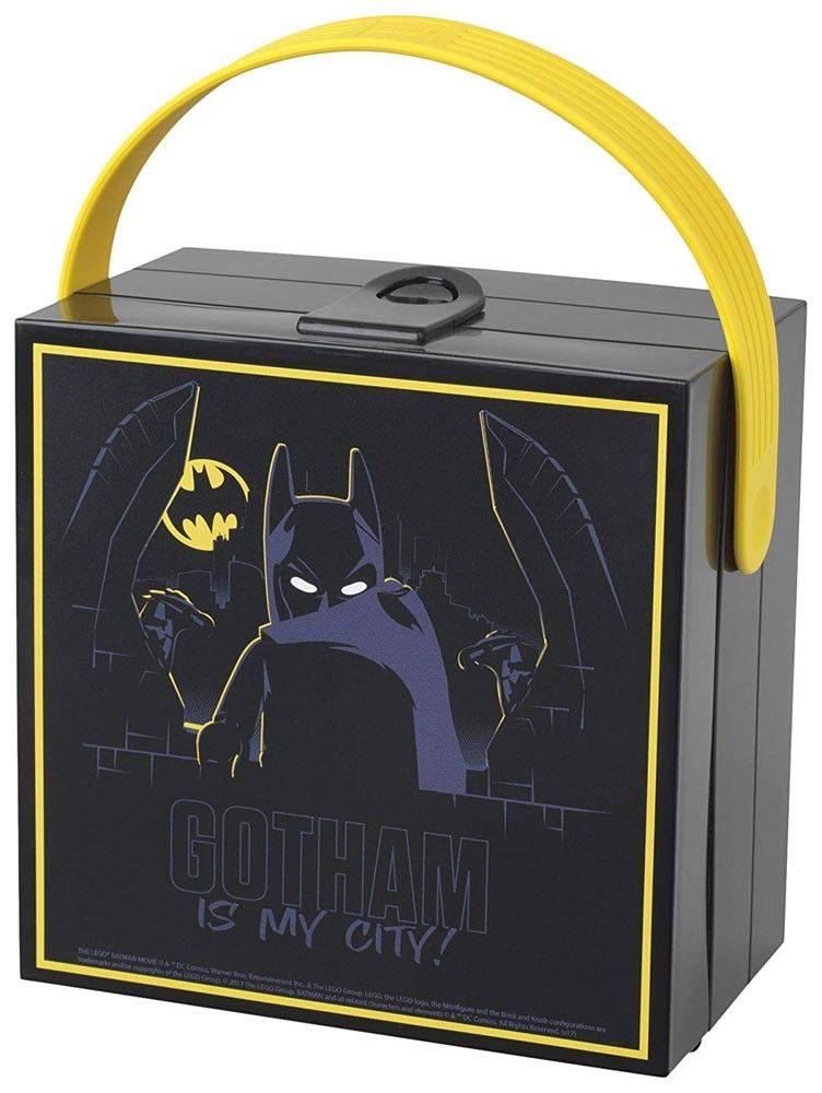ΔΟΧΕΙΟ ΦΑΓΗΤΟΥ ΜΕ ΛΟΥΡΑΚΙ LEGO LUNCH BOX WITH HANDLE - BATMAN 17X11.6X6.6CM