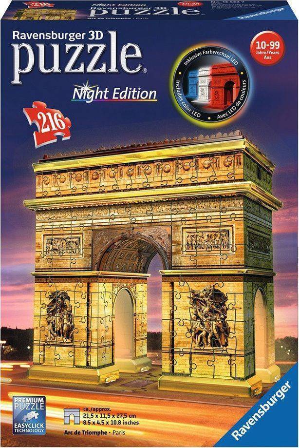 Η ΑΨΙΔΑ ΤΟΥ ΘΡΙΑΜΒΟΥ RAVENSBURGER NIGHT EDITION 216 ΚΟΜΜΑΤΙΑ RAVENSBURGER