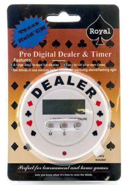 ΗΛΕΚΤΡΟΝΙΚΟ DEALER BUTTON SUPERGIFTS PRO DIGITAL DEALER - TIMER (700131) SUPERGIFTS